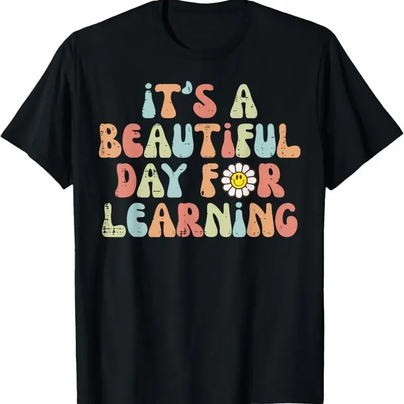 Teacher Beautiful Day For Learning Back To School T Shirt