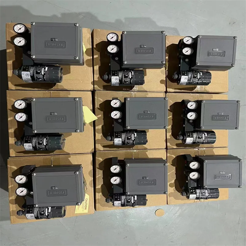 High Quality Stainless Steel Control Valves Fisher Actuators Fisher Foxboro Spirax Sarco Neles Flowserve Smart Valve Positioners