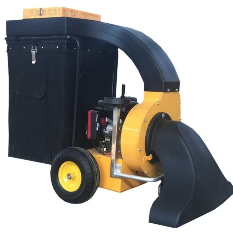 

wireless hand-push leaf suction, hand-held leaf collector, community leaf sweeper