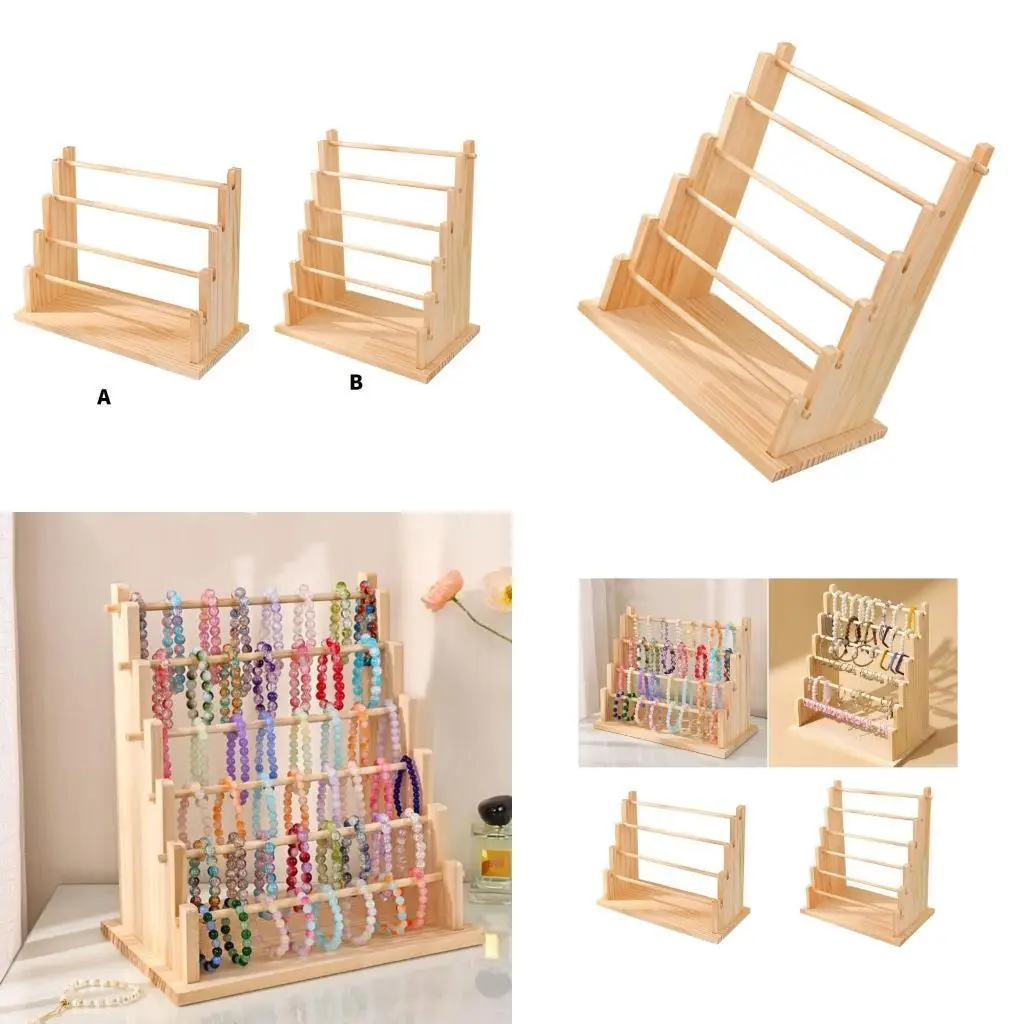 

A52E Space Saving Bracelet Storage Rack Store Counter Display With Stable Base