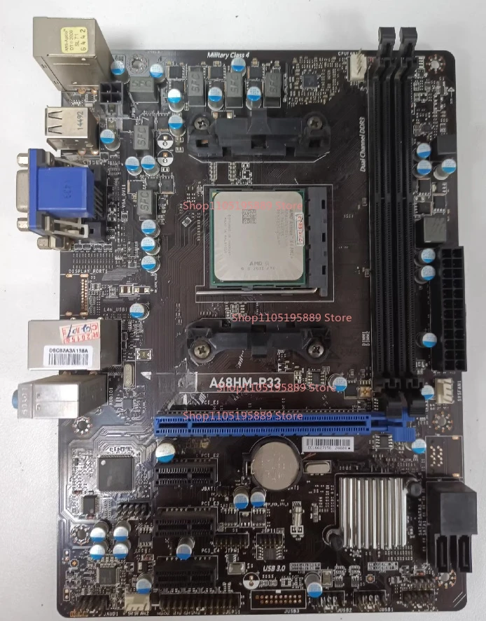 

For MSI A68HM-P33 FM2 + DDR3 MATX Main Board