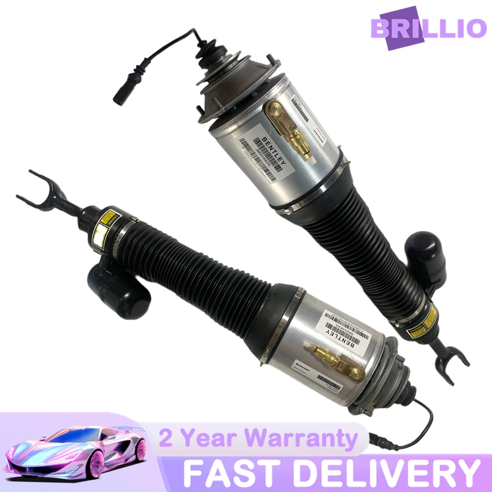 

1Pair Air Suspension Shock Absorber Strut For VW PHAETON V8 BENTLEY Continental GT Flying Spur 3D0616039D 3W7616040