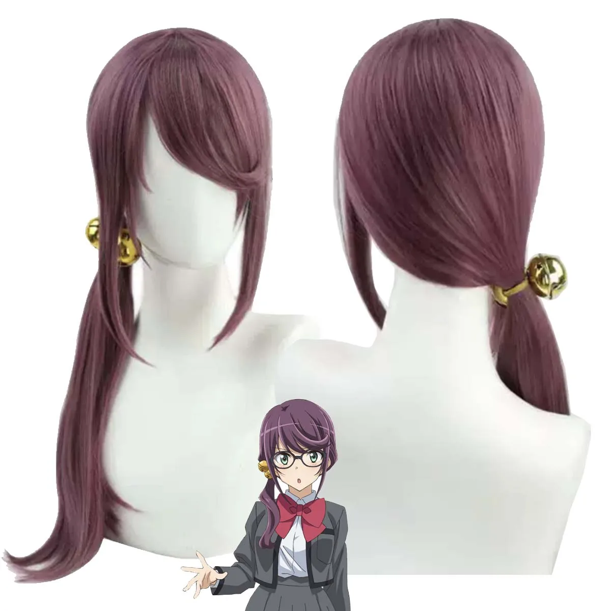 Women Anime Revue Starlight Cosplay Hoshimi Junna Tsuyuzaki Mahiru Aijo Karen Kagura Hikaru Kaoruko Hanayagi BANANA Wig