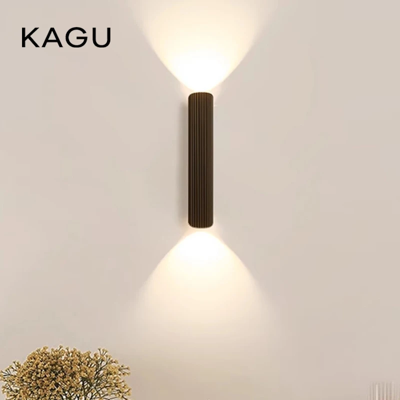 

Roman Modern LED Wall Lamp 90-260V For Bedroom Study Living Room Hallway Wall Lamp Indoor Home Gloss Lighting