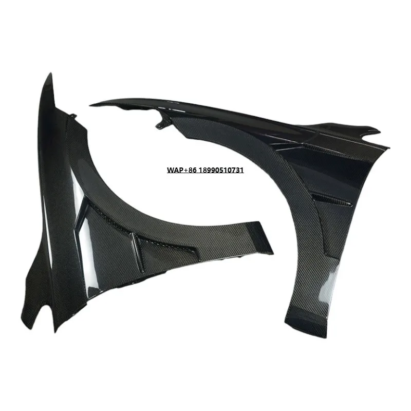 

New GTI Carbon Fiber Side Bumper and Front Fender Vents for VW GOLF 8 R LINE GTI