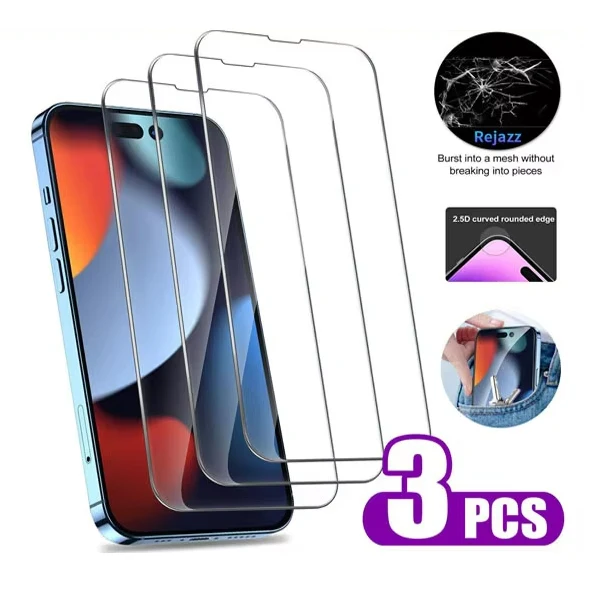 1-3PCS Screen Protector For Samsung A17 A16 A15 A57 A56 A36 A35 A34 A33 A07 A06 A05 A26 A16 A55 A54 A53 A52 Tempered Glass Film