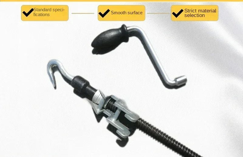 Human Screw Railway Track Fastener Anti-Fracture Screw Anti-Slip Device