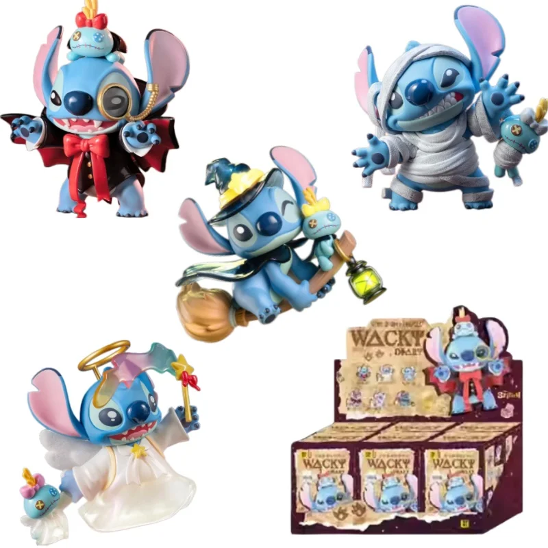 TOPTOY Stitch Wacky Diary 2.0 Blindbox Sammlerstücke Cartoon-Modell Anime-Figuren Schreibtisch-Dekoration Geschenke für Erwachsene und Kinder zum Geburtstag