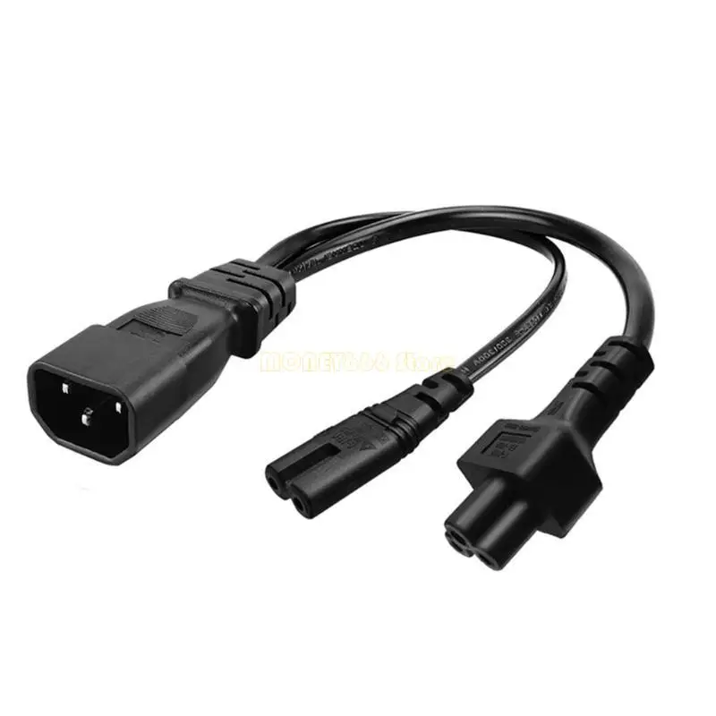 F62C 3 Terminales IEC320-C14 a C5+CABLE CABLE CABLE Cable cable conector masculino a