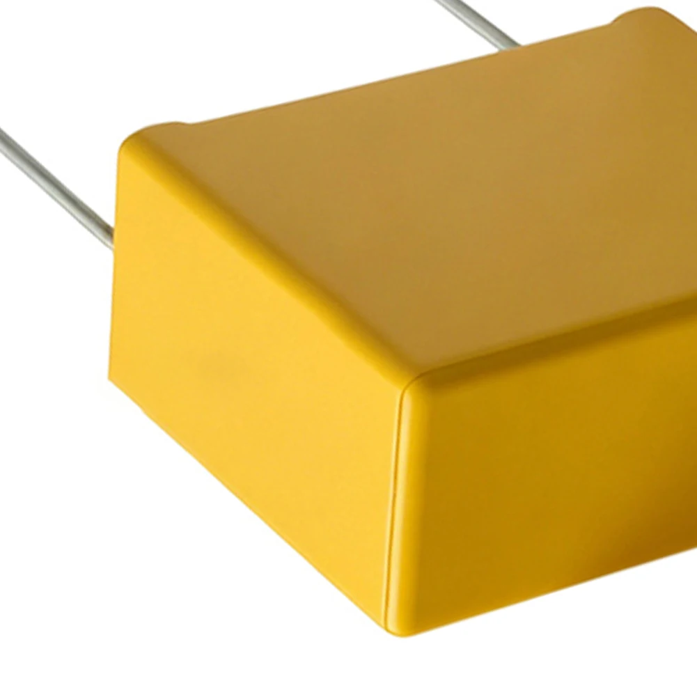 Yellow X2 Safety Rated 3.3uF 275VAC MKP Film Capacitor 27.5mm Pitch 31x25x14mm for General Purpose Electronic Circuits