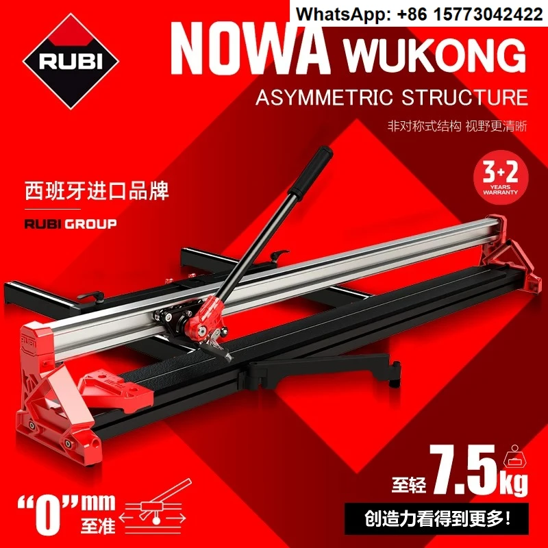 Rubi RUBI New WUKONG Monorail High Precision Ultra Light Tile Cutting Machine Push Knife Floor Tile Broach
