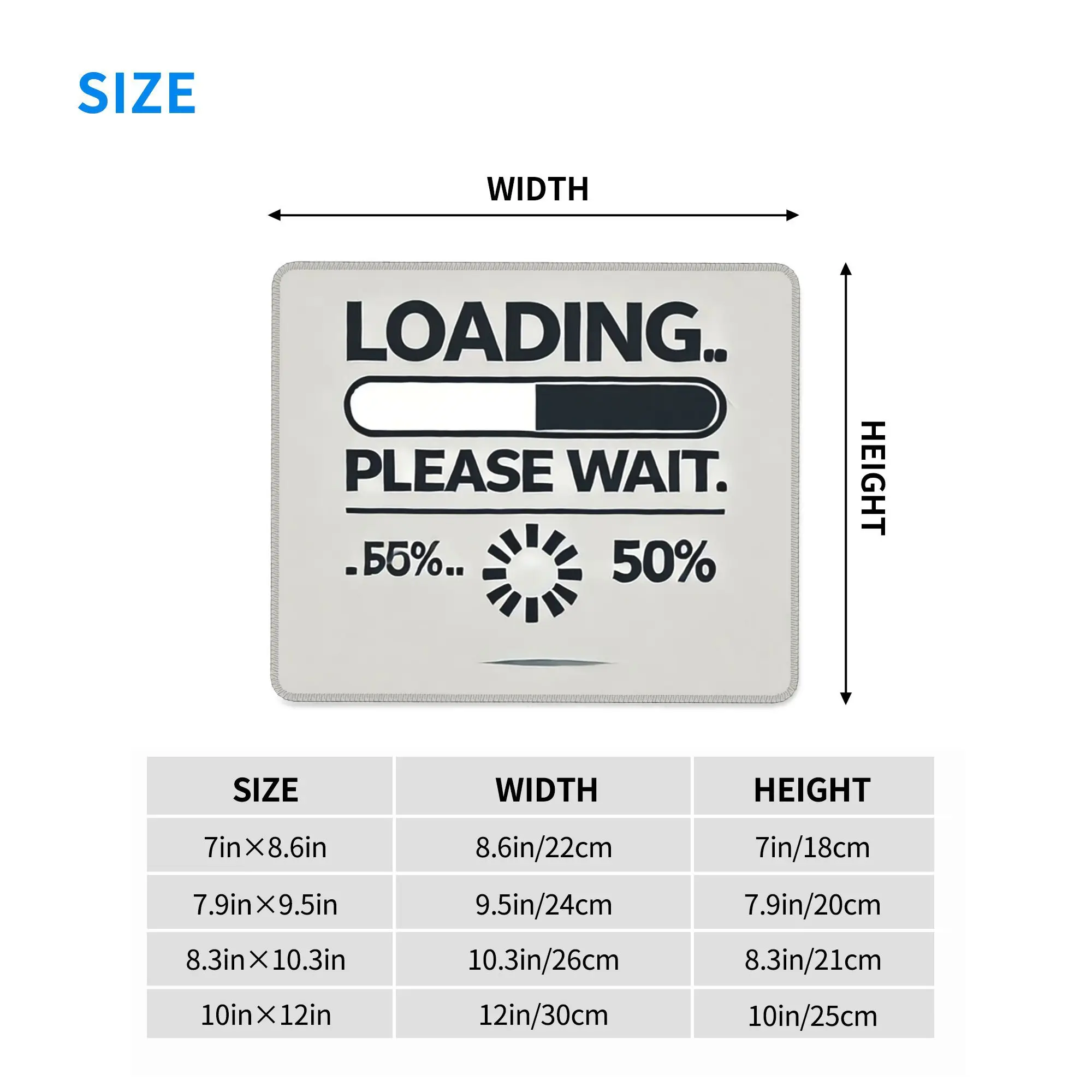 読み込み中です。 お待ちくださいマウスパッドコンピュータキーボードマウスマットゲーマーPCラップトップデスクマットオフィスアクセサリーテーブルマット