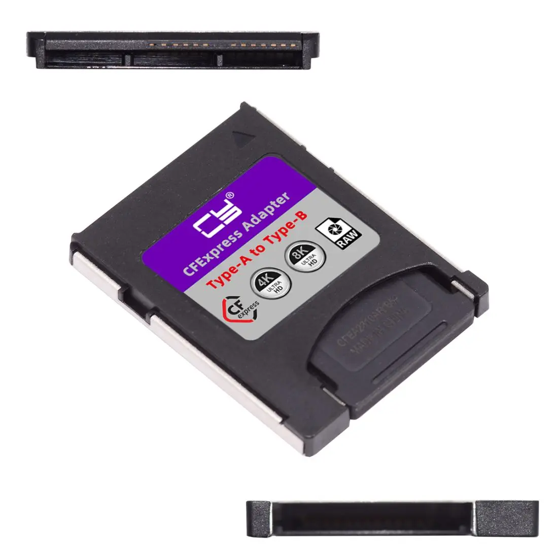 

CFE CFA to CFB Adapter Compatible with Camera 8K RAW PCIe Expansion CFexpress Type-A to Type-B Memory Card Kit Case