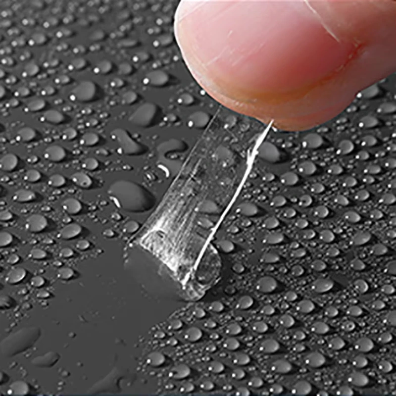 300 عدد واضح للإزالة هلام المعجون شريط مزدوج الوجهين 0.31x0.5 بوصة لعبة عقد زينة الحفلات شريط حرفي