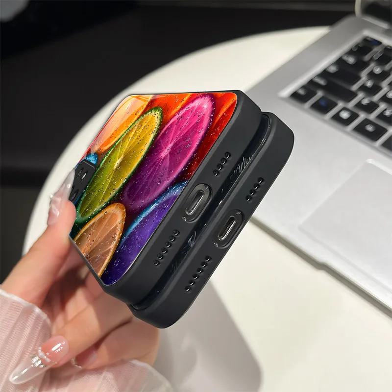 For Samsung A53 A73 5G Phone Case Trendy Fantasy Design Tempered Glass Bumper For Galaxy A 53 A 73 Full Protection Back Covers