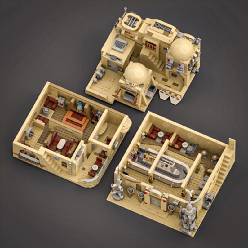 Modello Moc Mattoni da costruzione Tecnologia modulare Cantina Blocchi modulari Regali Giocattoli di Natale Set fai da te Assemblaggio