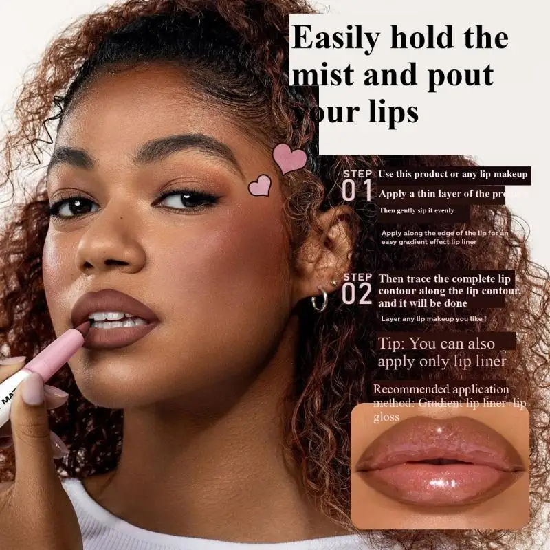 C1FF Flexibler Lip Definer Pencil Lip Liner Lippenstift für professionelle Make-up-Looks