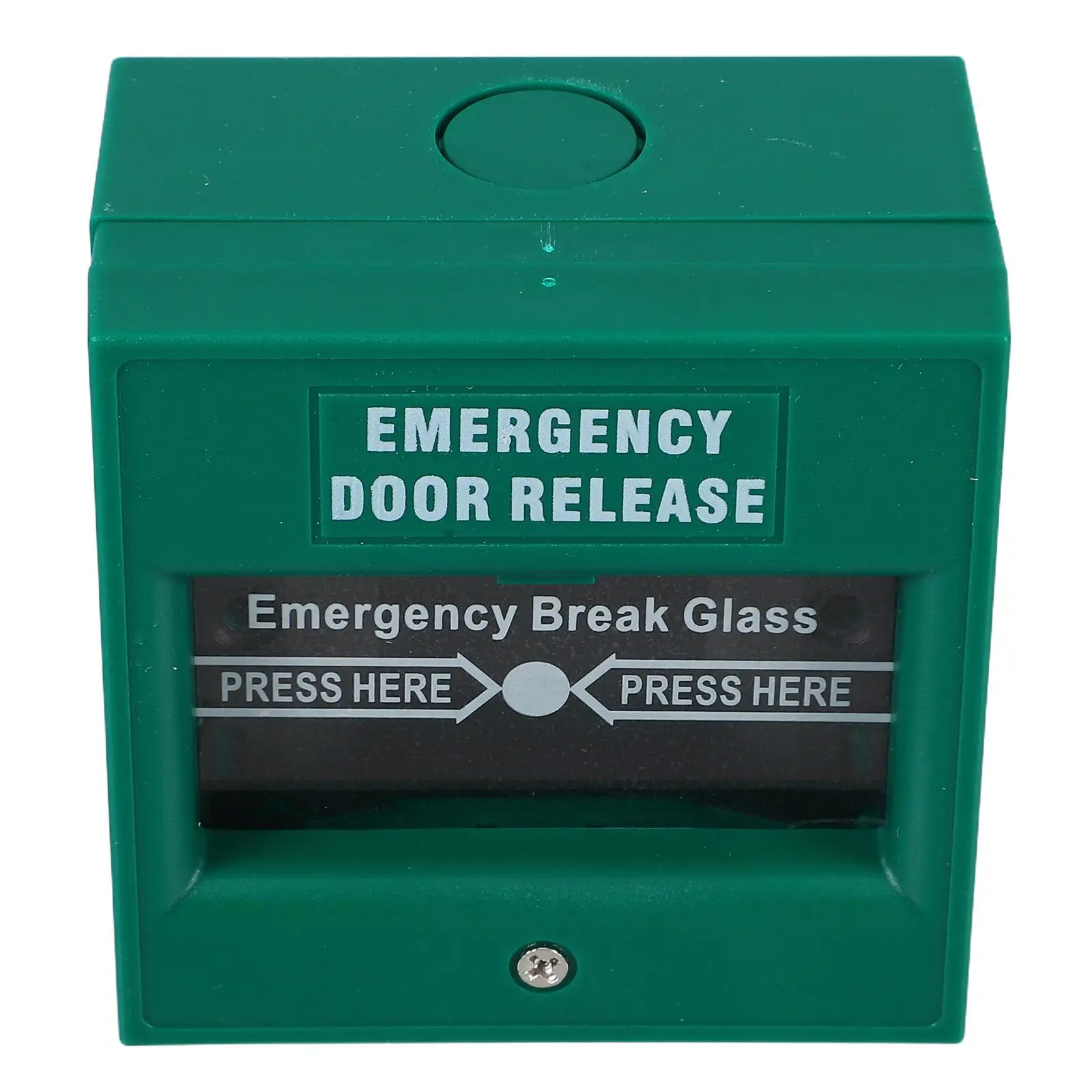 Alarm Switch Emergency Security Button Manual Resettable Plastic Glass Wired Release Exit Release Alarm Button Fire