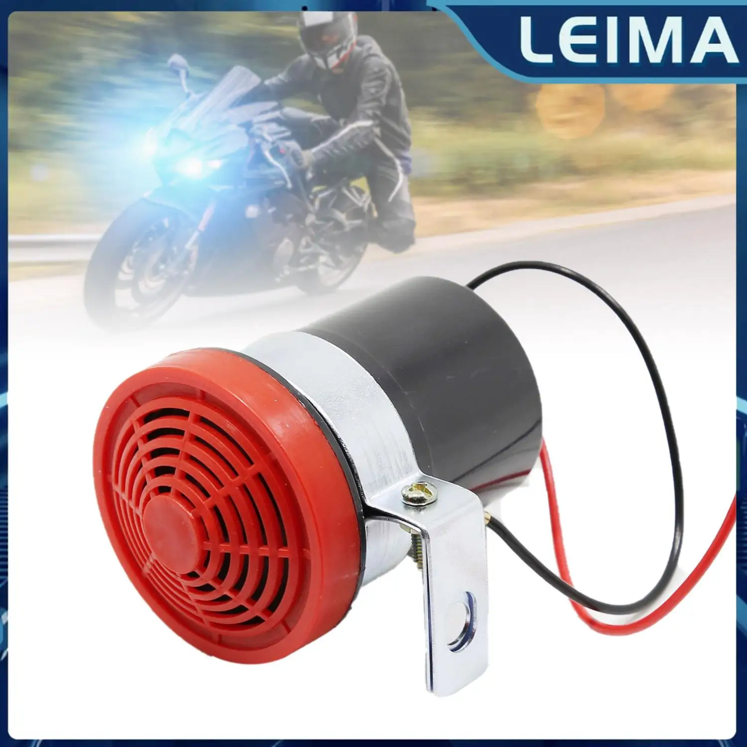 1pc 12/24V 300DB Reversing Alarm Beeper Signal Buzzer Warning Car Alert Backup Alarm Sound Warning For Vehicle Cars Auto Trucks