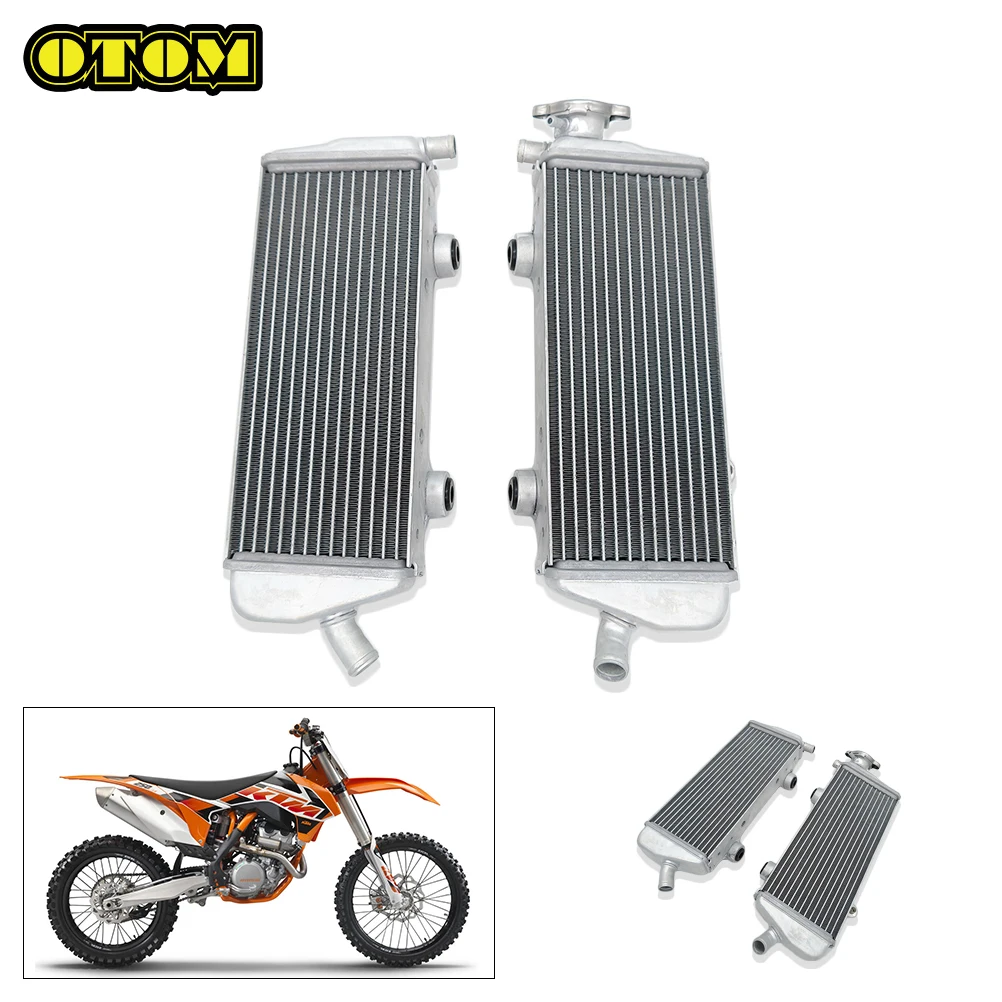 

Motorcycle For KTM HUSQVARNA Radiator Cooling Aluminum Left Right Water Tank Engine Cooler SXF XCF SMR FC FS Pit Dirt Bike Parts