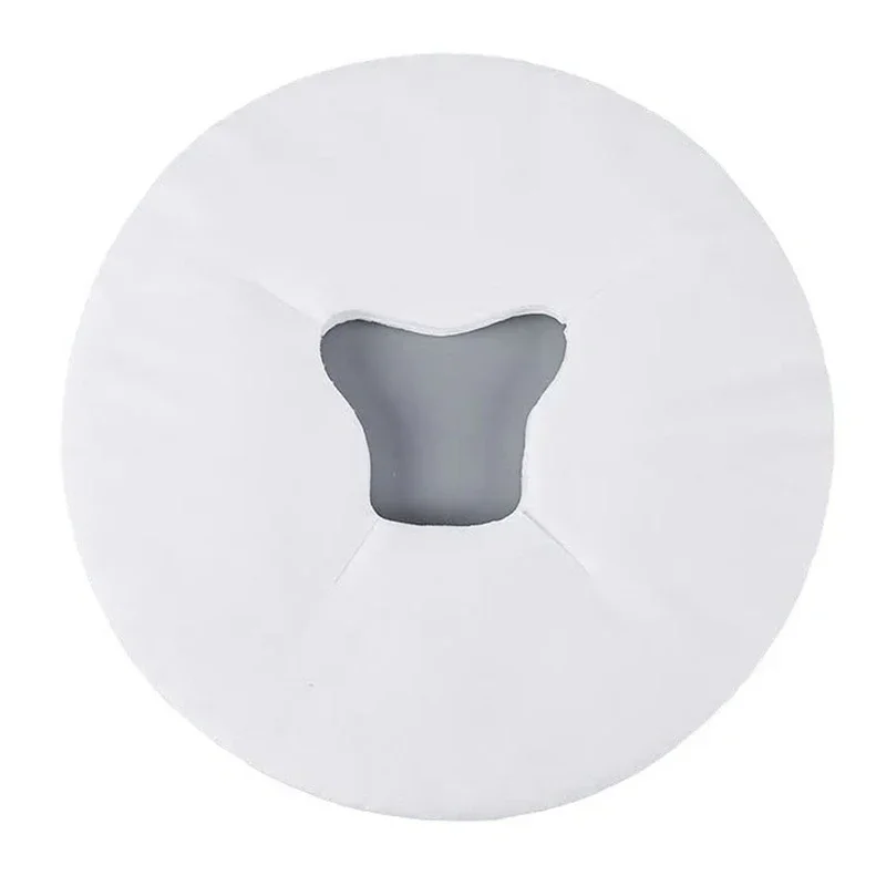 

100pcs Spa Salon Disposable Massage Face Rest Cushion Covers Cradle Sheets Headrest Pillow Paper Massage Face Cradle Table Cover