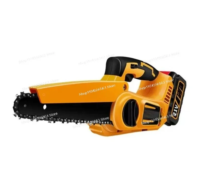 8 Inch Single Hand Saw Double Electric Double Chain Cordless Chainsaw Brushless Motor 21V Battery