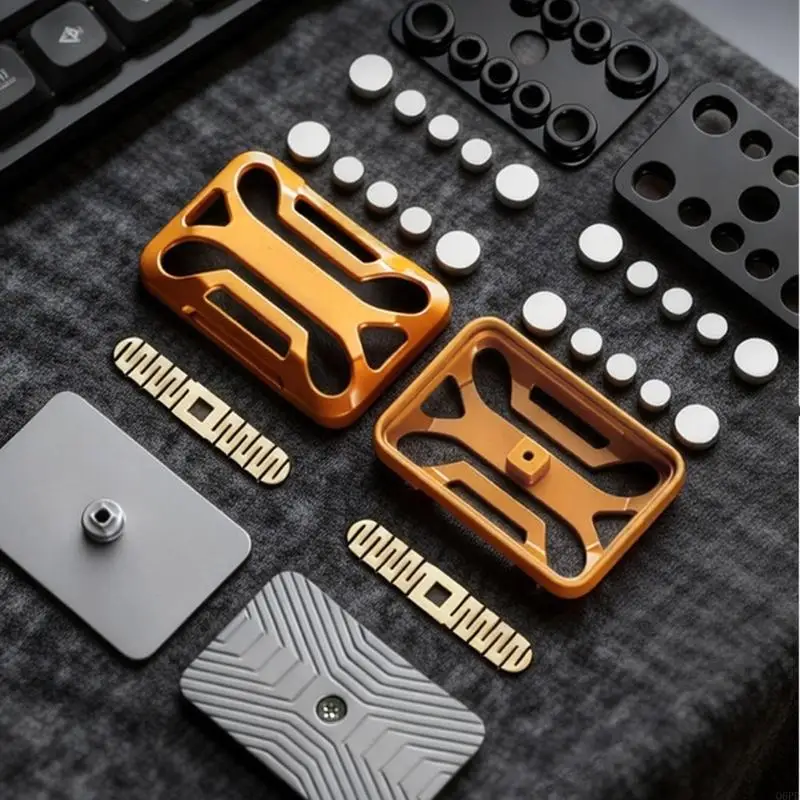 Quiet Push Card Stress Spinner Toy With Smoothly Metal Sensory Finger Push Slider For Office And Travel Pocket Size Stress
