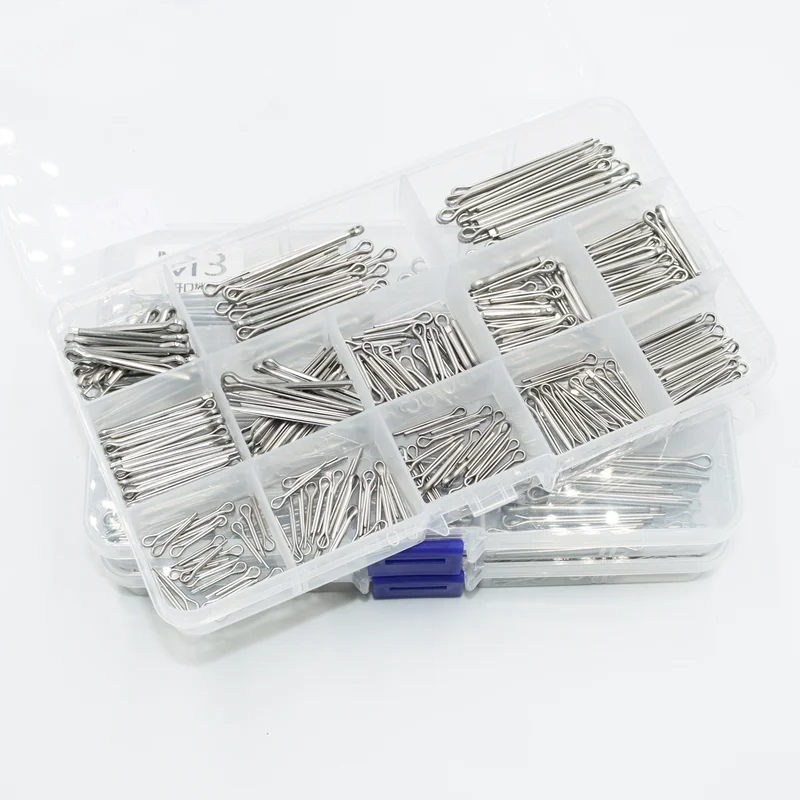 304 Edelstahl Splint für Kfz-Mechaniker Kraft geräte Auto m2, 5 m2 m3, 5 m3 m4 m5 m6 Haarnadel U-Pin Split Pins Kit – Detail 3