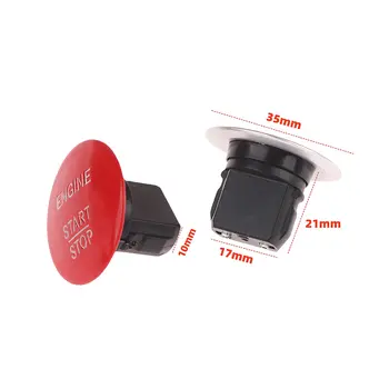 kus pro Mercedes C W204 GLK X204 W176 W205 W212 bezklíčové ovládání start-stop jedním kliknutím tlačítko zapalování motoru 8 nejlepší prodej Startovací tlačítko Mercedes W204 - №3