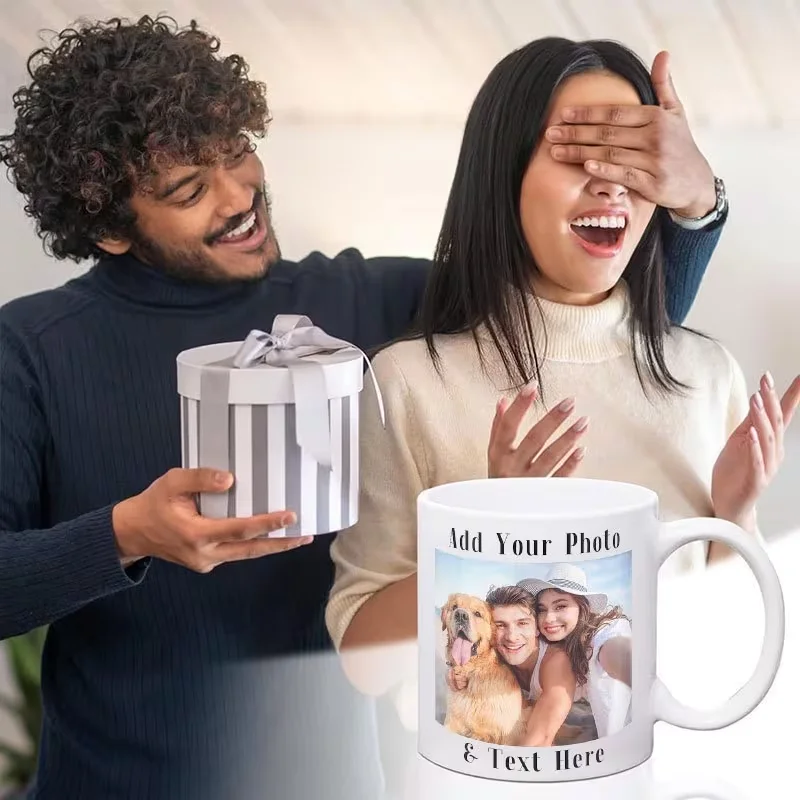 Customized Double Sided Photo - огляд і ціна Coffee Tea Name