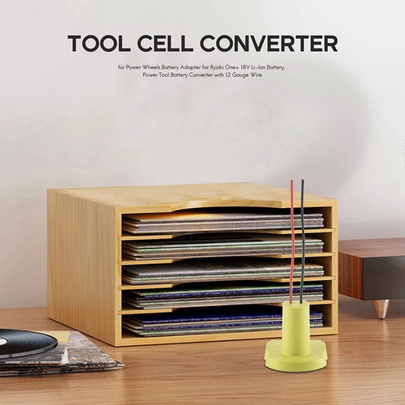 لمحول بطارية عجلات الطاقة لبطارية Ryobi One+ 18 فولت Li-، محول بطارية أداة الطاقة مع سلك قياس 12-X40A #3