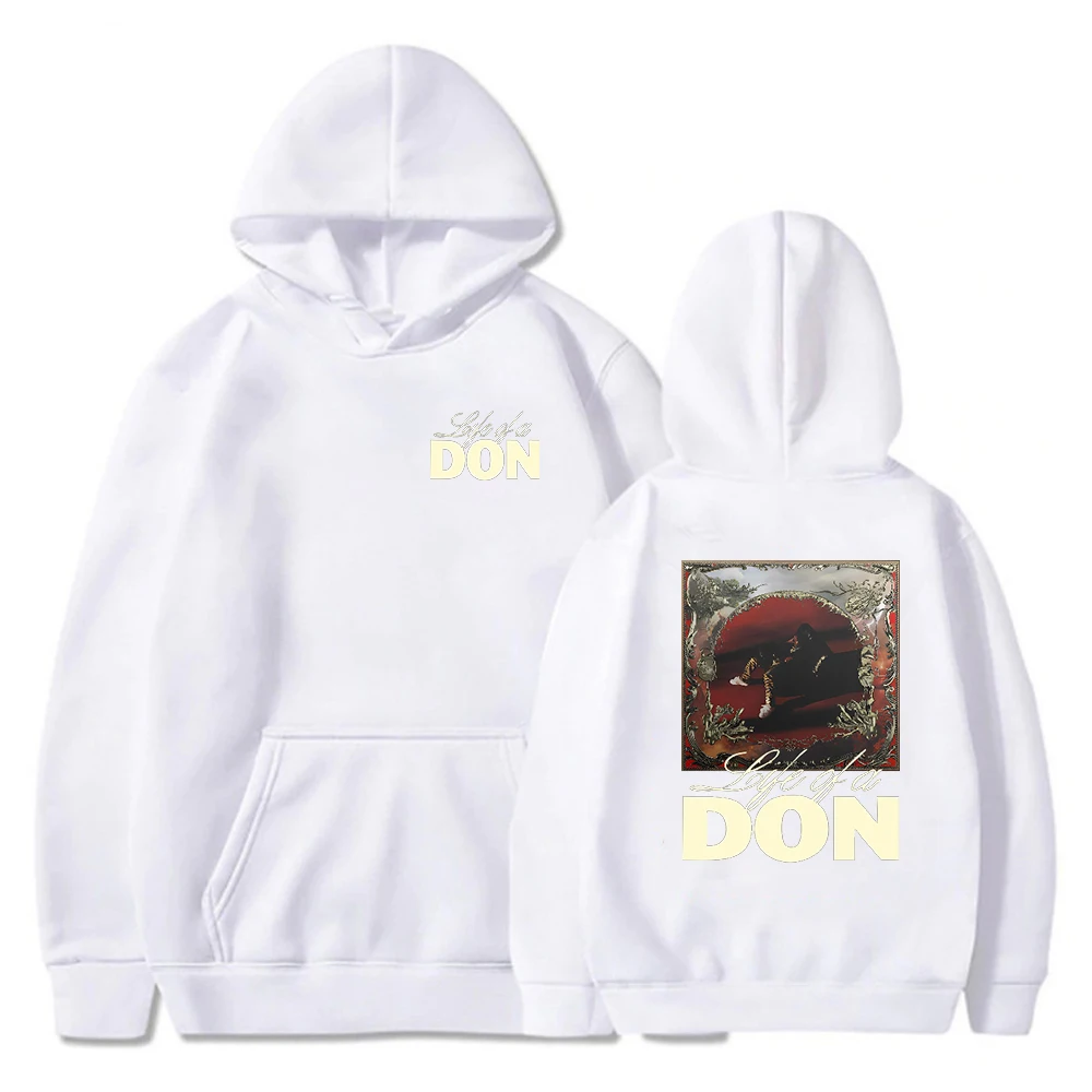 Don Toliver Life of a Don Hoodie Pop Singer Long Sleeve Streetwear Women Men Hooded Sweatshirt World Tour Hip Hop Clothes