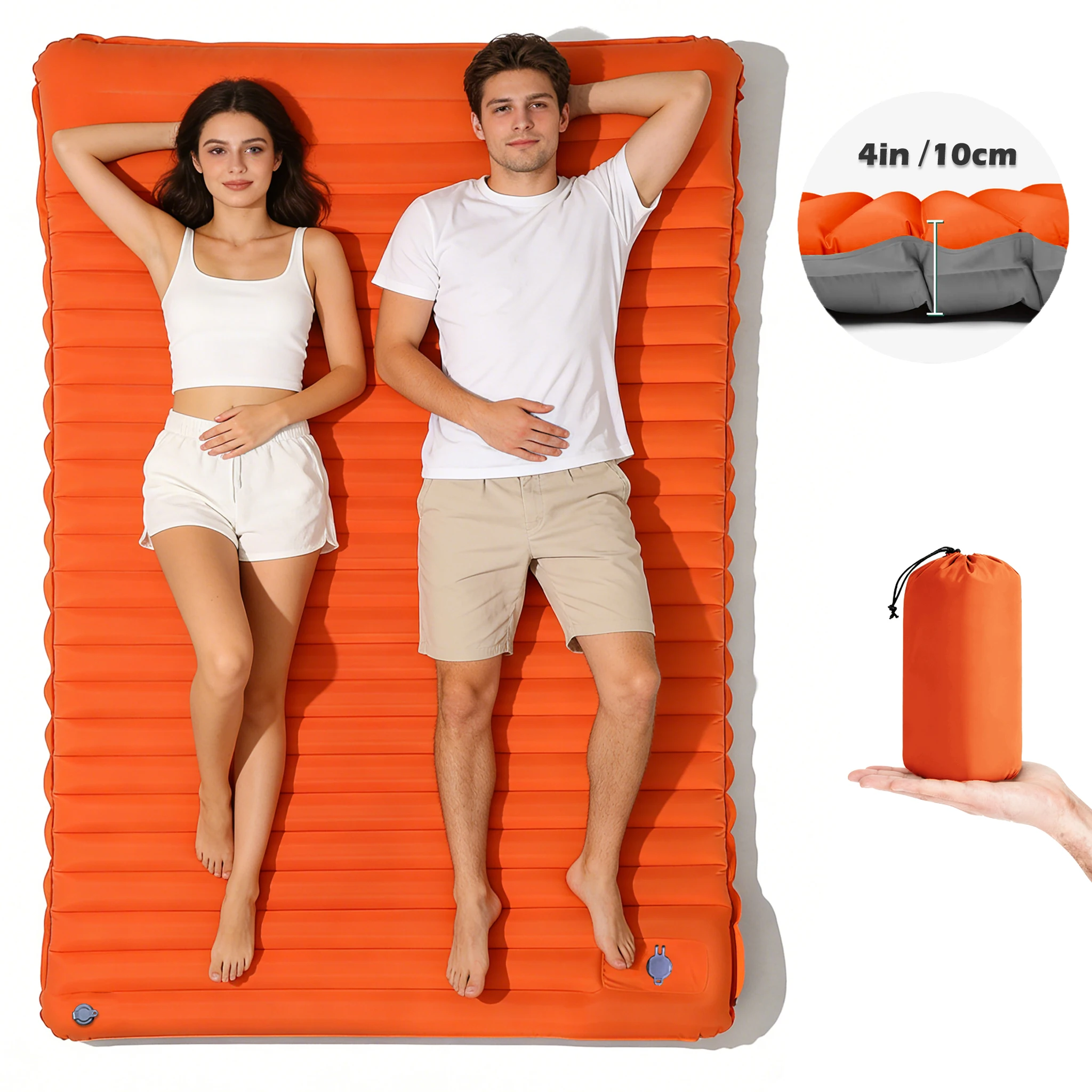 Nadmuchiwany materac kempingow – Camp Pillow Compressible recenzja i cena