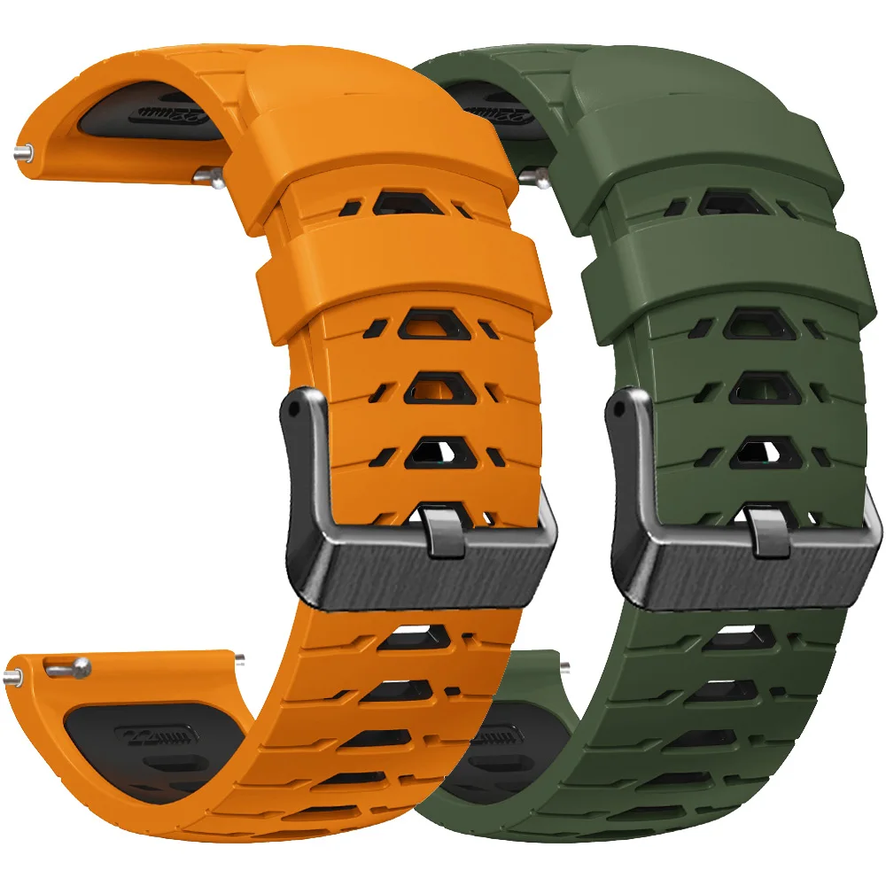 

Силиконовый ремешок 22 мм для Garmin Venu 4 45 мм 3 2/Forerunner 970 965 570 47 мм 265 255 Сменный ремешок для часов Vivoactive 4 Браслет