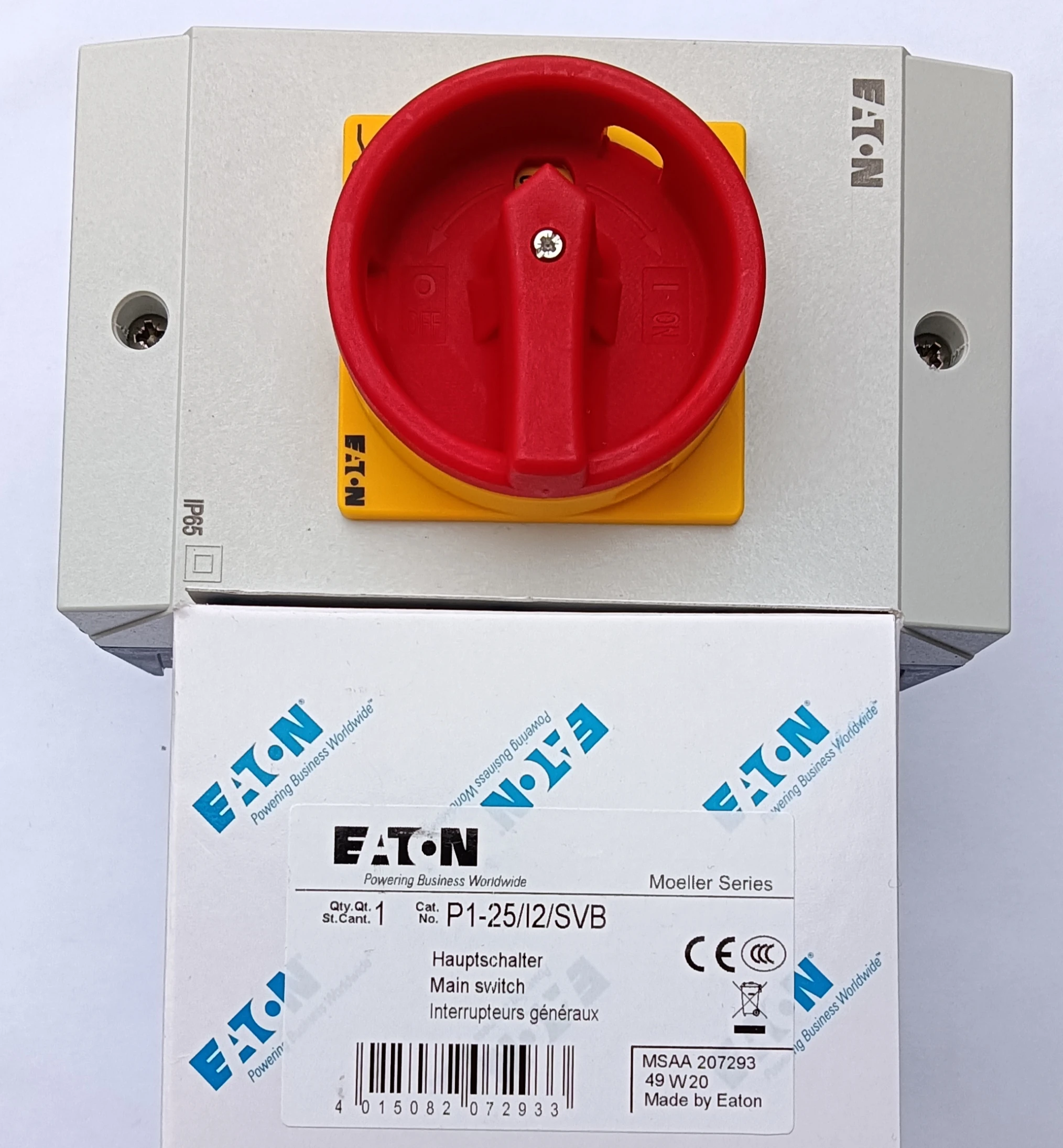 New Original Eaton T0-2-1/I1/SVB P1-25/I2/SVB P1-32/I2/SVB P3-63/I4/SVB P3-100/I5/SVB