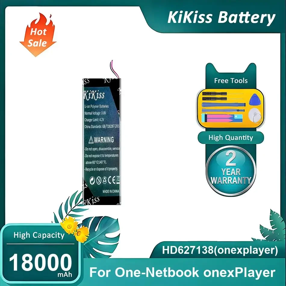 

Rechargeble Laptop Battery For One-Netbook onex Player,HD627138(onexplayer),18000mAh