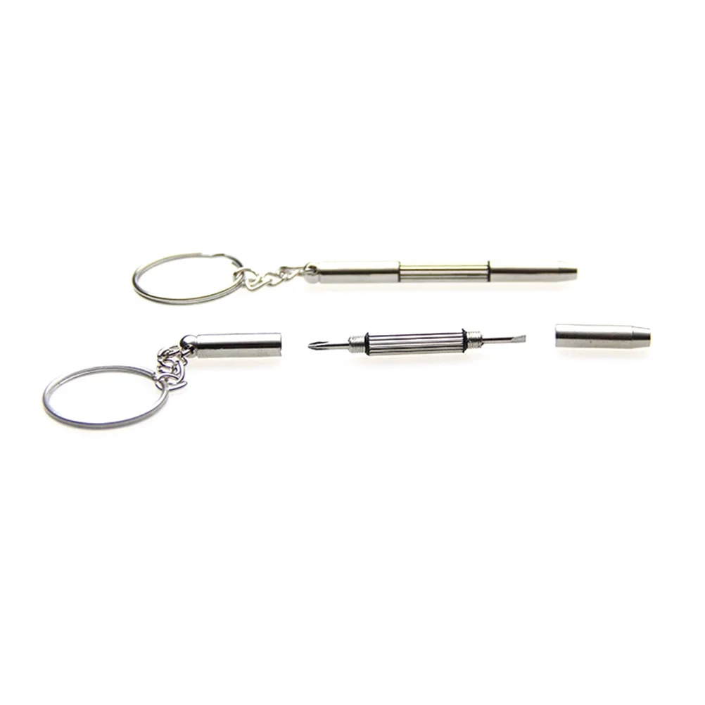 

2Pcs Screwdriver Kit Durable Lightweight Mini Repair Tools for Eyeglasses Watches Jewelries Portable Precision Tool Set