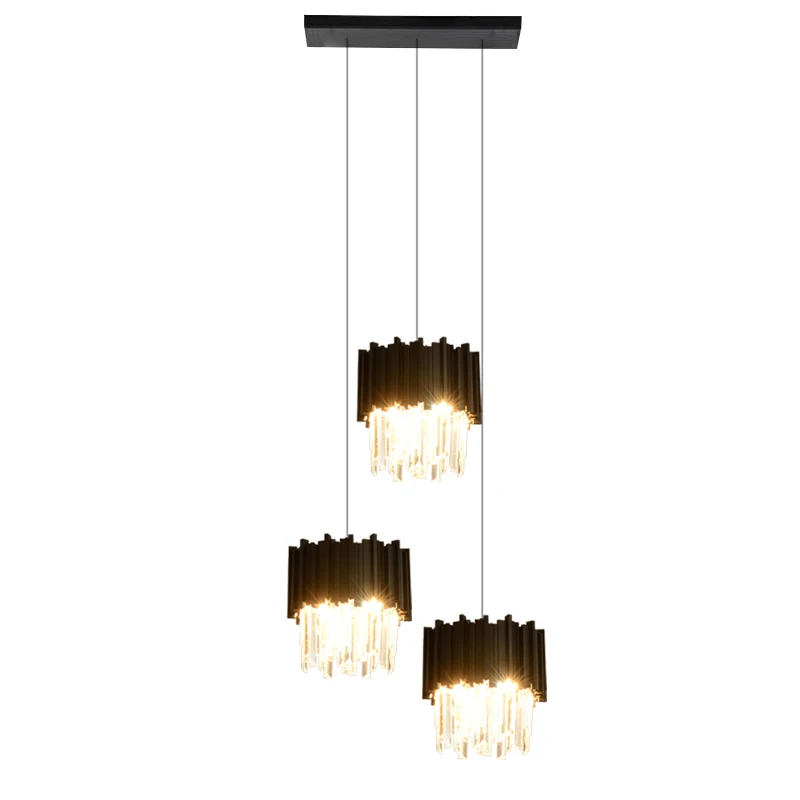 Imagem -05 - Lâmpadas Suspensas Led Reguláveis para Sala de Estar Prata Cromada e Cristal Dourado Luz Pendente Luminária de Suspensão Nova Tendência 2023