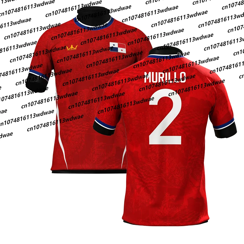 Ropa estilo Panamá, camiseta de fútbol de secado rápido, camiseta Murillo 2, camiseta de fútbol para exteriores, camiseta de entrenamiento, edición especial, camiseta para niños