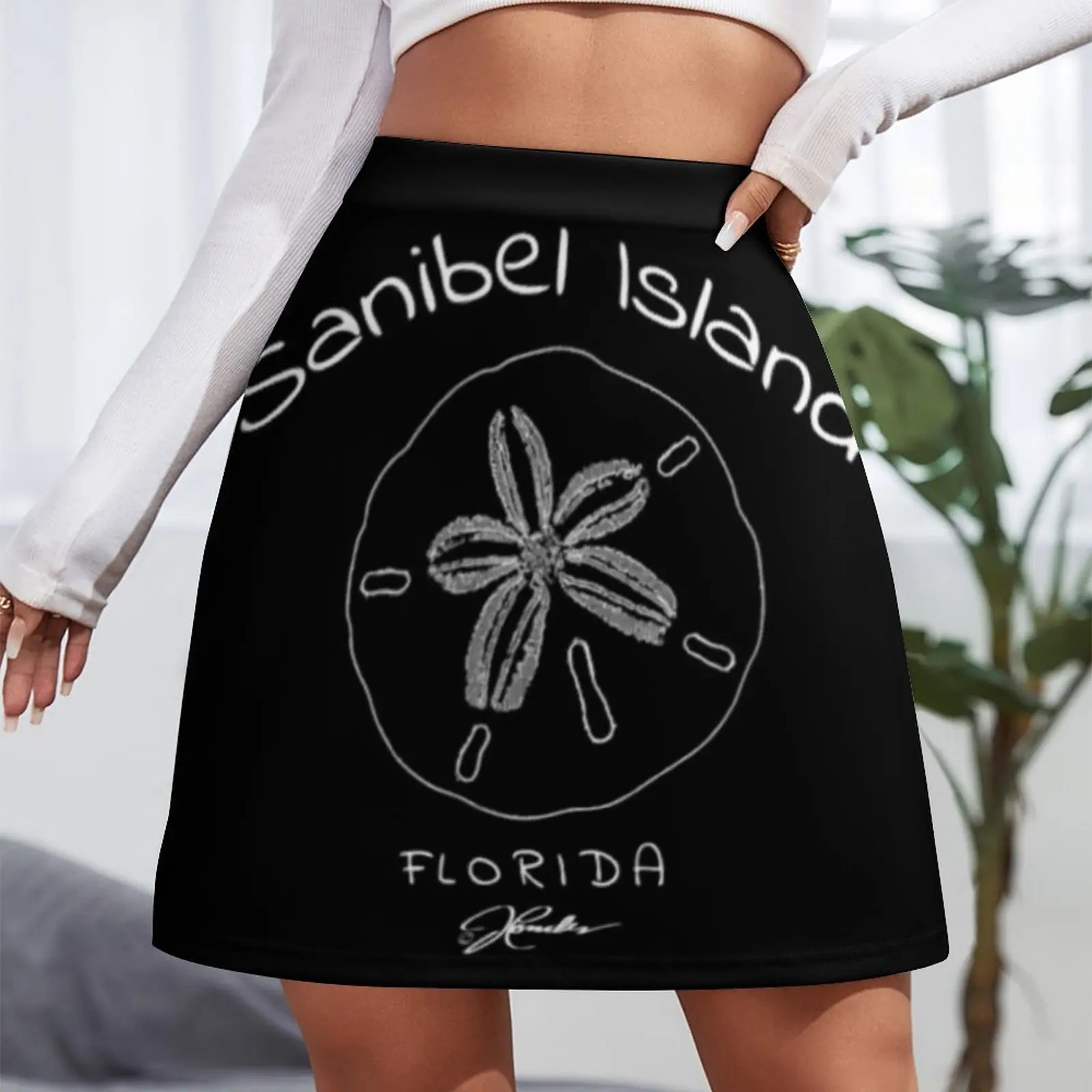 Sanibel Island Florida Sand Dollar Mini Skirt skirt sets clothes for women elegant social women's skirts korean style clothing