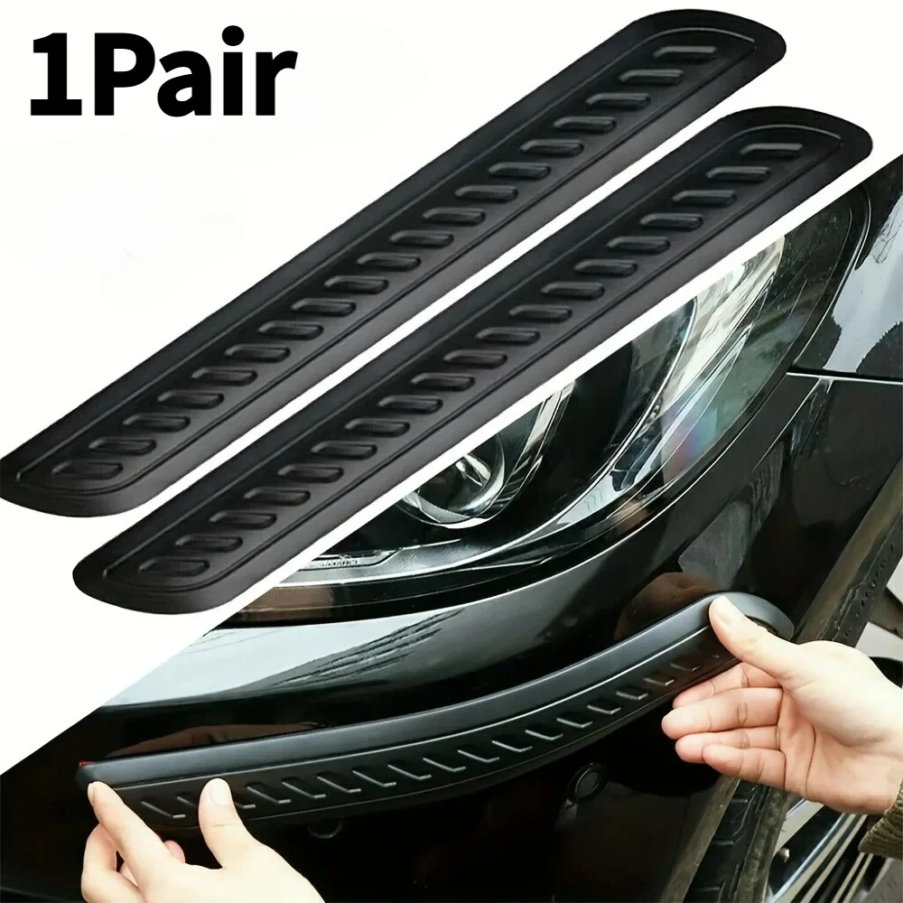 

Car Door Anti Scratch Protector Strip Rearview Mirror Anti-collision Stickers Universal Rubber Auto Bumper Protector Bar Styling