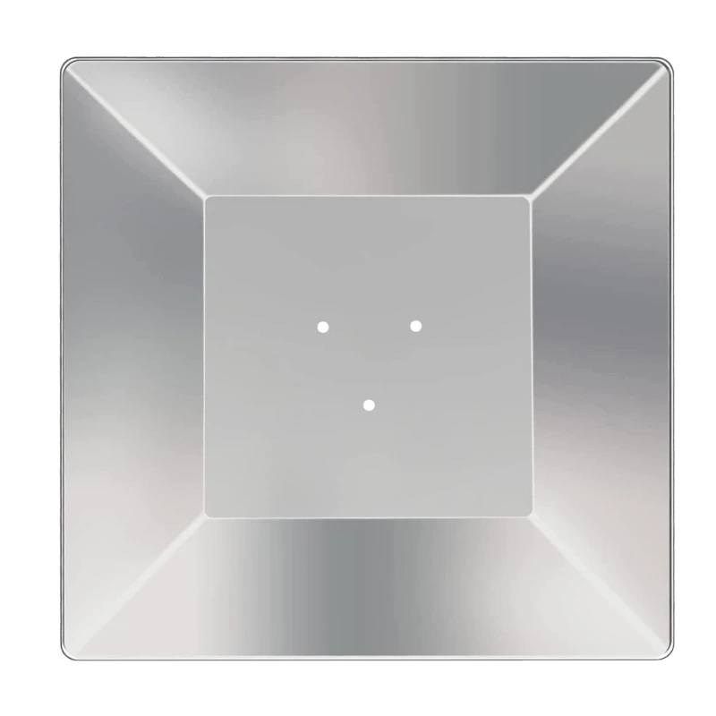 

Квадратная верхняя крышка квадратной алюминиевой крышки R2LD для наружных обогревателей с высокой температурной сопротивлением