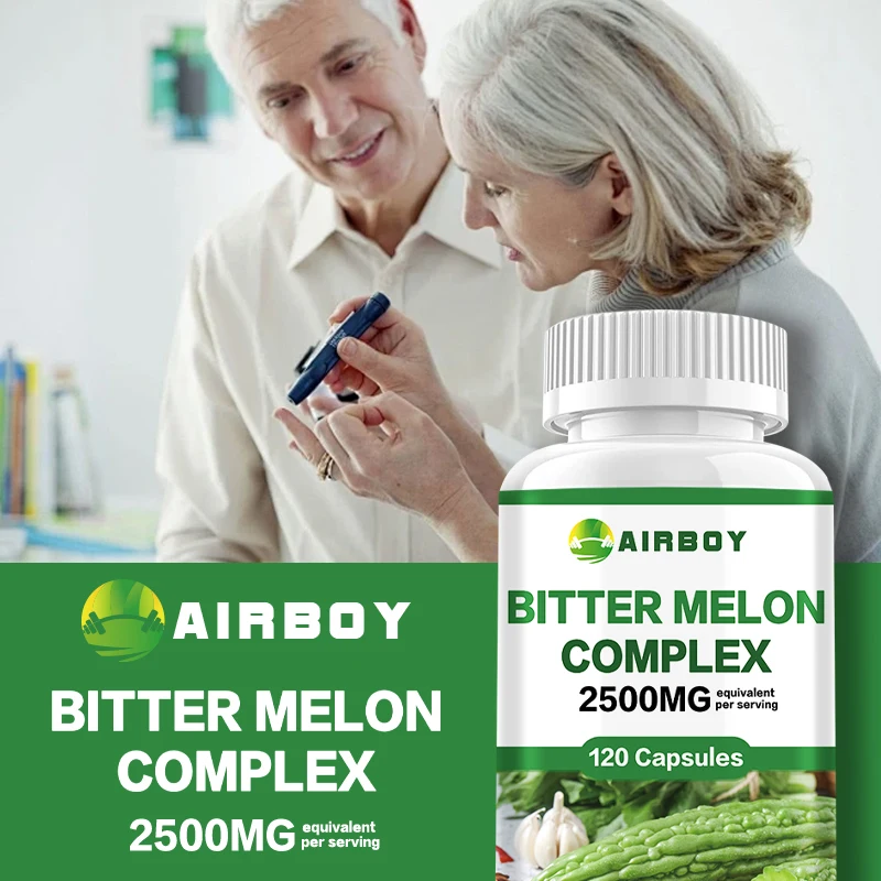 Bitter Melon Capsules - Promote Glucose Metabolism, Weight Management, Digestive Health