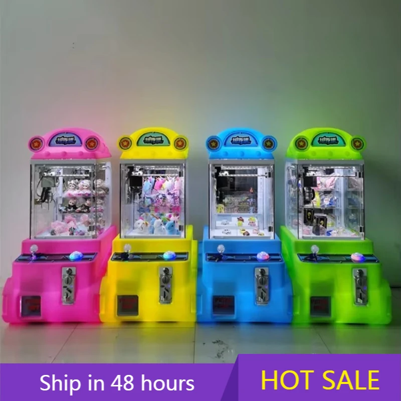 

YTYIN Hot Selling Mini Crane Machine Coin-Operated Doll Machine for Kids Plush Mall Toy for Amusement