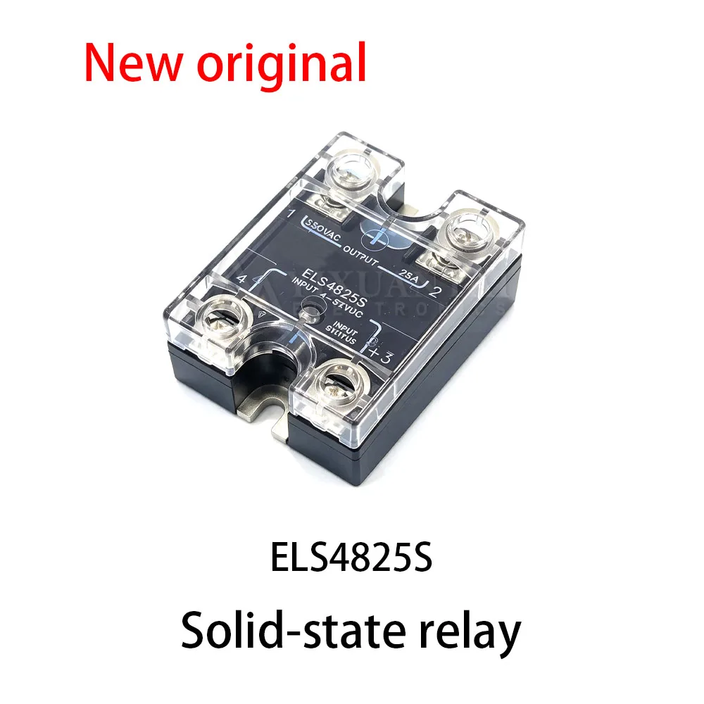 1Pcs New ELS4825S Solid state relay 530VAC 25A 4-32VDC