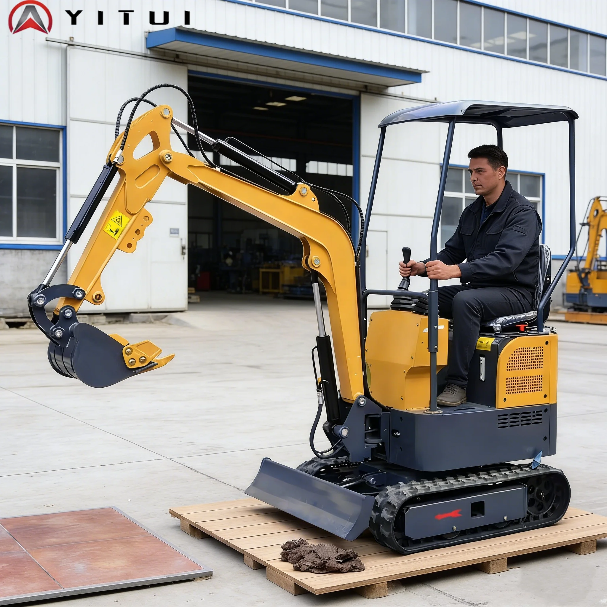 Mini Excavator Powerful Engine Euro 5 Certified Multiple Attachments For Orchard Landscaping & Household Construction Customized - view 5
