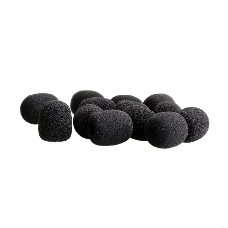 

K9FC 100Pcs Headsets Microphones Protector Replacement Headsets Foam Cover for K1/K9