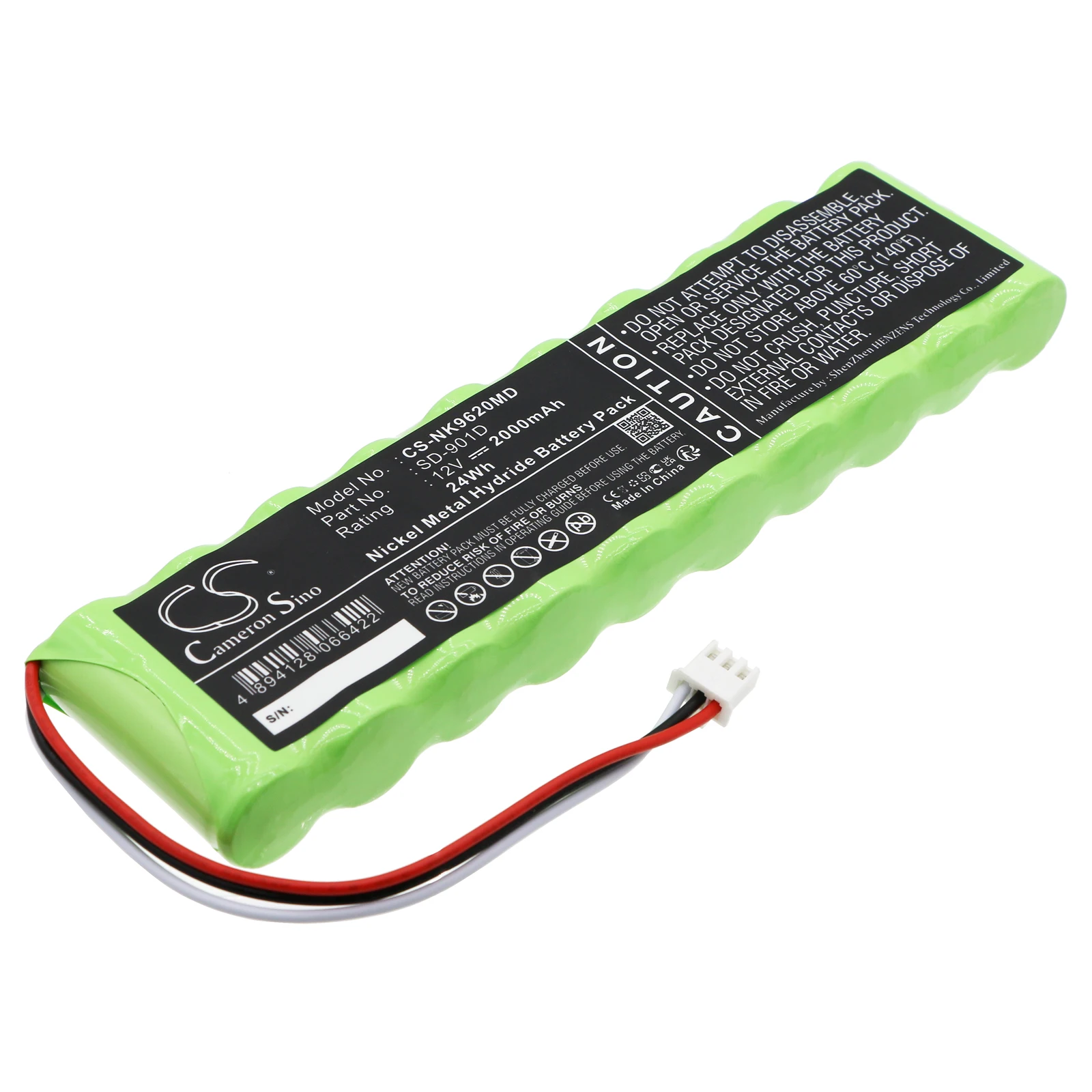 100% NEW 2000mAh Battery SD-901D X071 for Nihon Kohden ECG-9620 9620P 9130P 6951d 6915E 6951E 1950 1250 1250A 1250C Cardiofax S