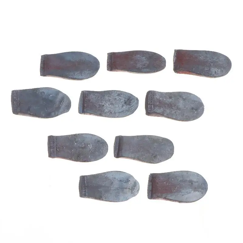10Pcs Heavy Duty Iron Pad Forged Wedge For Ax Hammer Handle Fixing Farm Tool Hardware Accessory