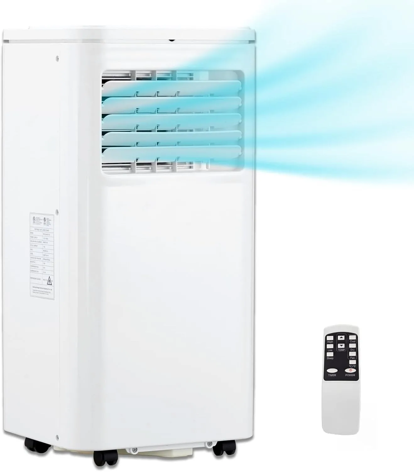 10000BTU Portable AC Unit Air Conditioner w/ Window Kits Cools Up To 450 Sq. Ft